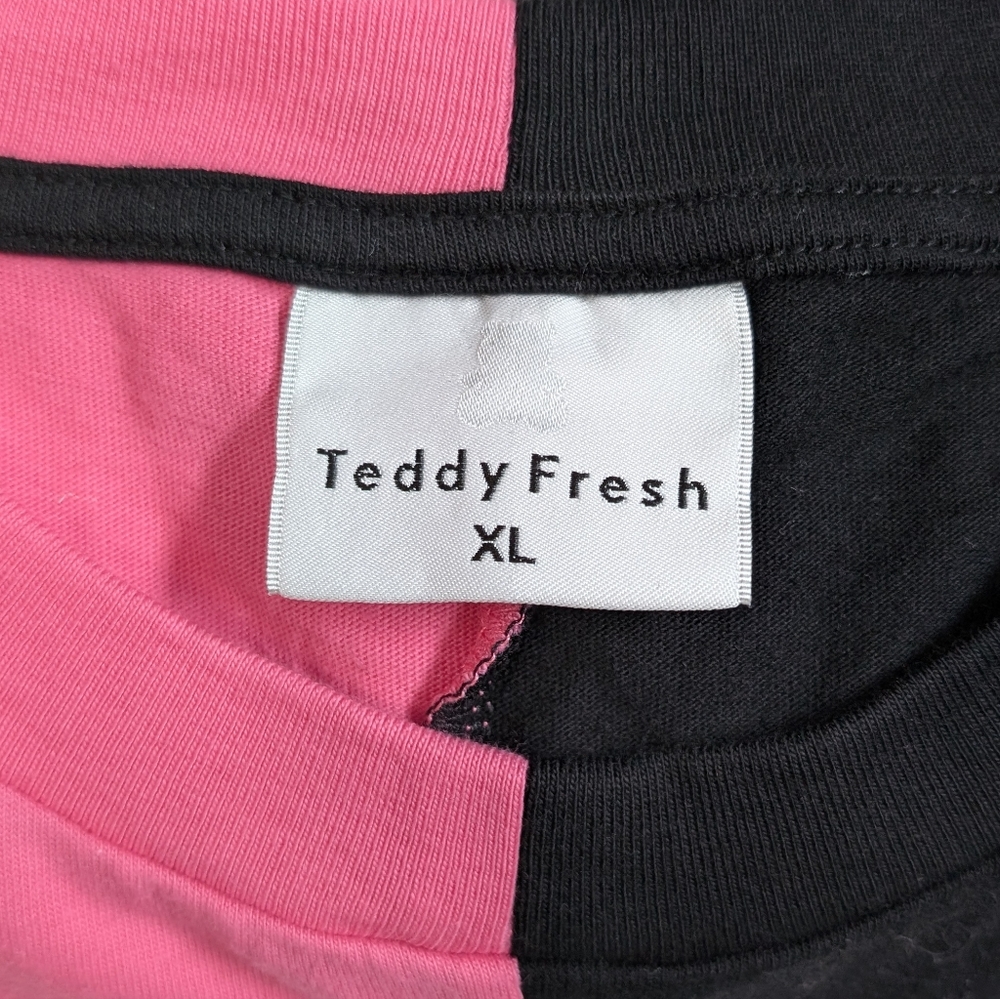 Teddy Fresh Frenemies Pink and Black Color Block - Picture 4 of 4